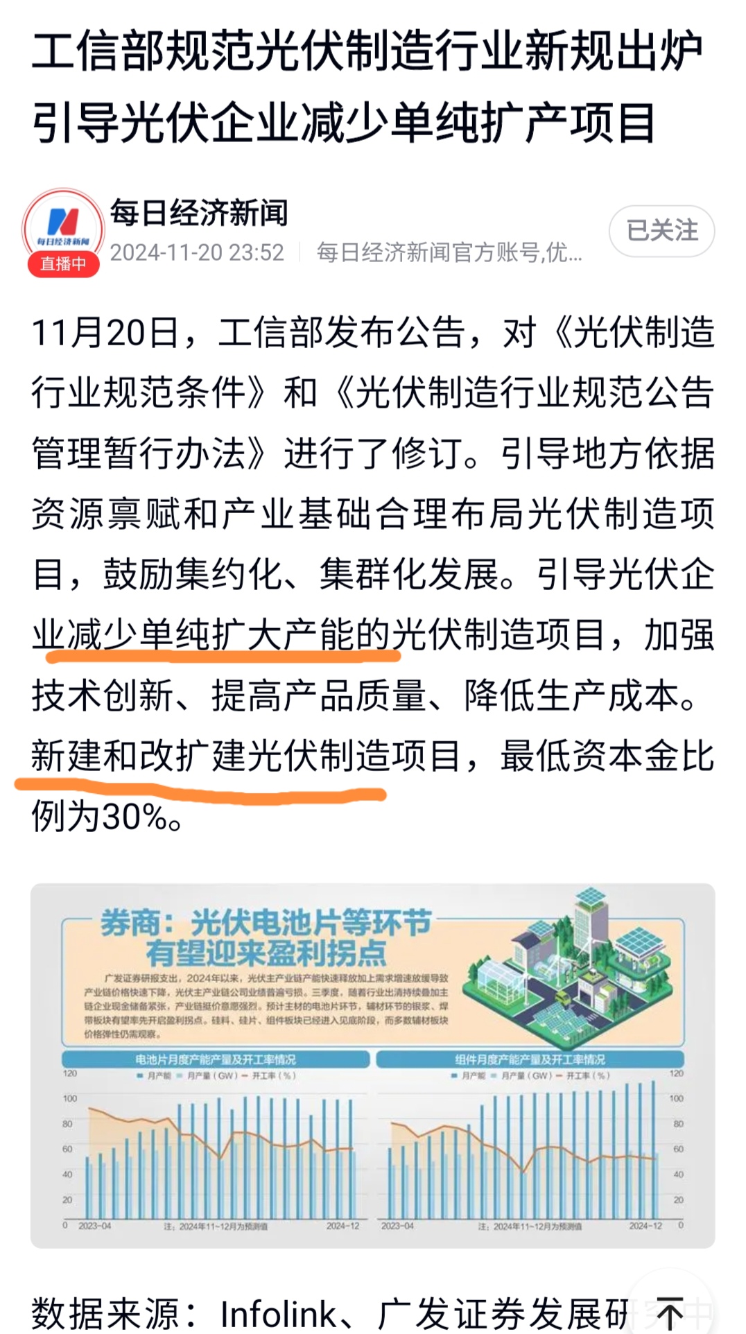 厂商挺价意愿强烈 光伏产业链价格暂时止跌