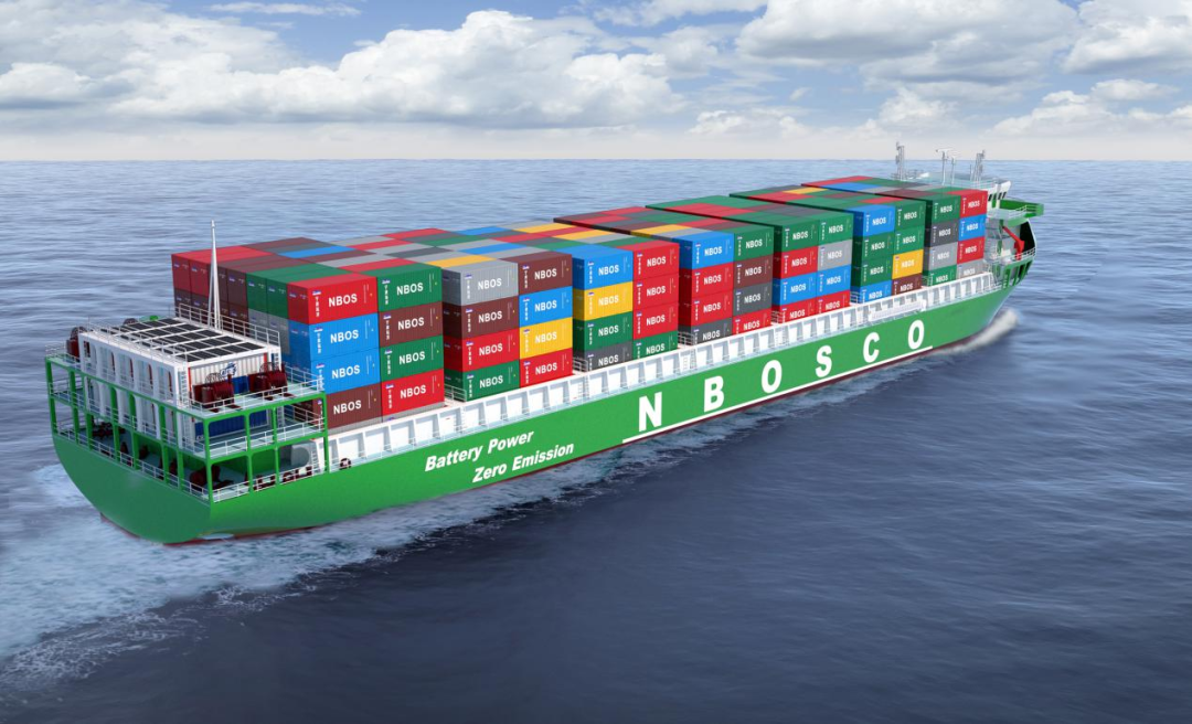 全球首条中欧北极集装箱快航在宁波舟山港首发