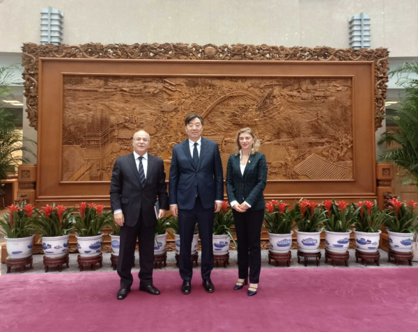 中国政府中东问题特使翟隽会见阿联酋副总理兼外长阿卜杜拉