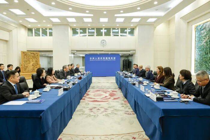 王文涛部长集体会见美国药品研究与制造企业协会和跨国医药企业负责人